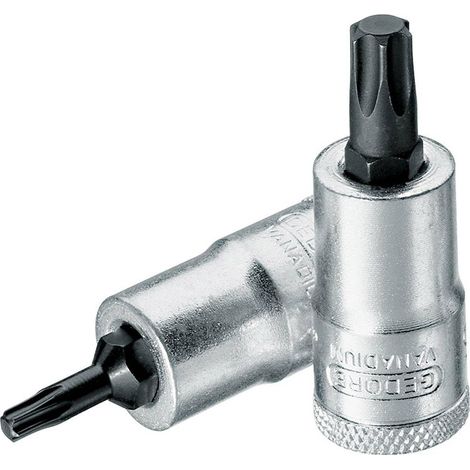 Embout de tournevis 3/8" TORX femelle T25 (1/2)