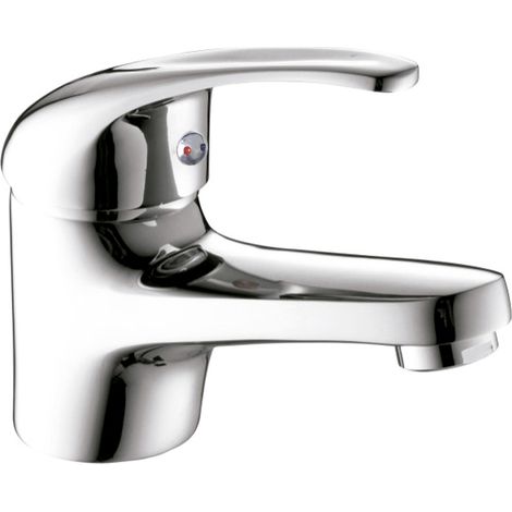 Grifería Monomando Lavabo Base Cromo (1/2)