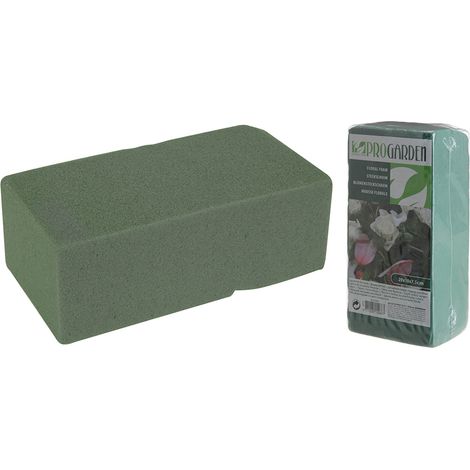 Nass-grüner Blumenschwamm 20 x 10 cm