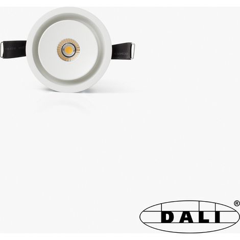 TEIDE downlight empotrable orientable blanco 10W 50° 3000K CRI97 DALI
