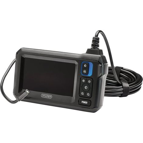 CAMERA D'INSPECTION ENDOSCOPIQUE 1080P 4.3 , CABLE 8MM SEMI-RIGIDE 5M