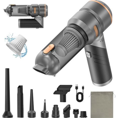 Handstaubsauger kabellos 16000Pa mit Bürstenlosem Motor & HEPA-Filter (1/5)