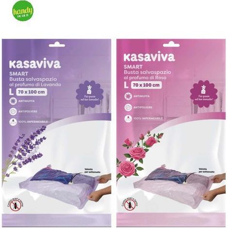 Busta salvaspazio Kasaviva Smart 70 x 100 cm profumazioni assortite
