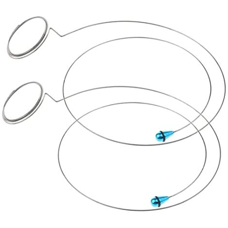 Soporte para lupa, lupa de alambre, herramienta de reparación de relojes para relojeros, 2 piezas (1/5)