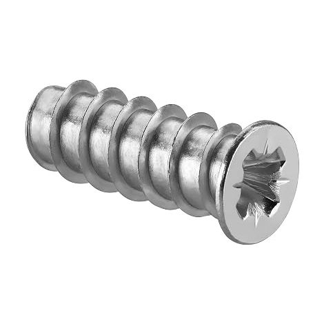 Vis à Euro en Acier 6,3 x 13,5 mm Varianta Fixations pour Meubles avec Filetage Complet Diamètre D'alésage 5 mm Vis Assemblage pour Bois Coulisses de Tiroirs Coulissants (1/5)