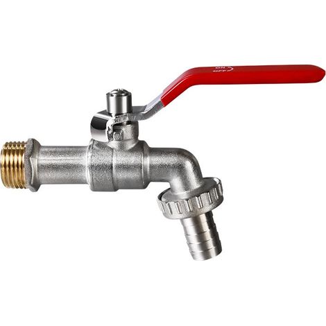 Robinet Exterieur Jardin 1/2 - Robinet Antigel -20 ℃, Résistance à Haute Température 120 ℃, Antirouille, Robinet D'arrosage à Sphère, Laiton