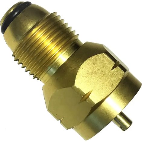 Adaptateur de recharge de propane universel pour réchaud à gaz de camping en laiton Coleman, compatible avec les bouteilles de propane Naturehike, les réchauds de camping portables et les réchauds de (1/5)