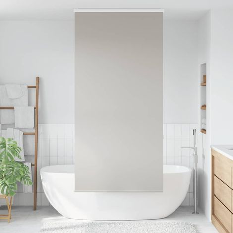 Store enrouleur de douche，Store à rouleau avec cassette largeur du tissu 96 cm CFW4304488 (1/5)