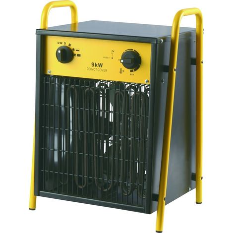 Radiateur soufflant industriel électrique 9 kW 400 V