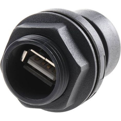 Presa da pannello USB PXP6042/B Parte anteriore tipo B, parte posteriore tipo A PXP6042/B Bulgin Contenuto: 1 pz. (1/3)