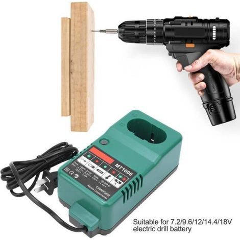 MT1008 Universelles Akkuladegerät für 7,2 / 9,6 / 12 / Elektrobohrmaschinen (1/5)