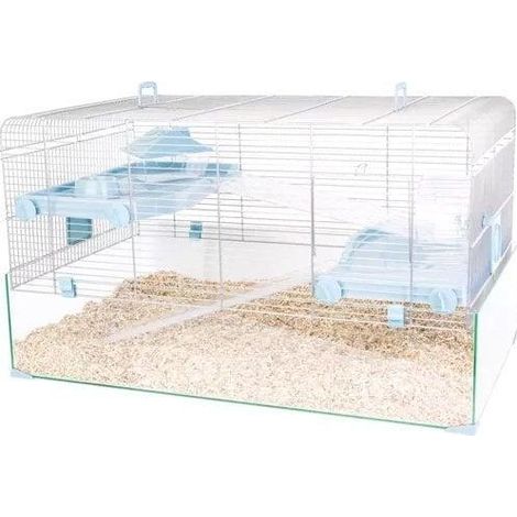 Zolux Panas Colour Käfig blau für kleine Nagetiere