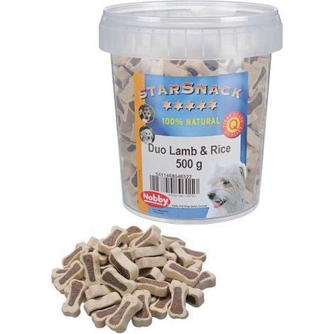 Nobby StarSnack Duo Lamb & Rice 500 g Soft Snack