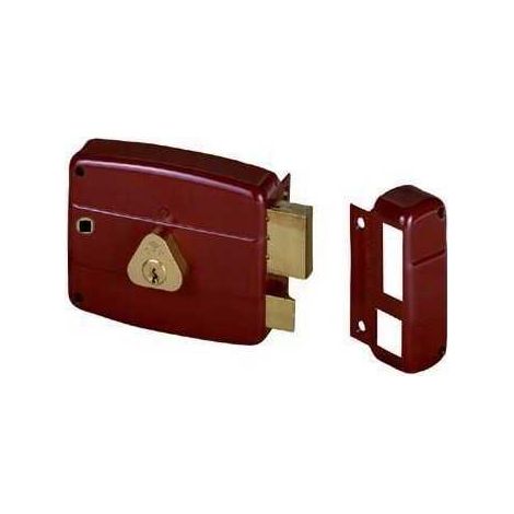 Serrure Cisa à appliquer 50171 pour Portails Gauche 8-60 mm