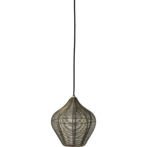 Light & Living - hängeleuchte - Alvaro - bronze - metall -