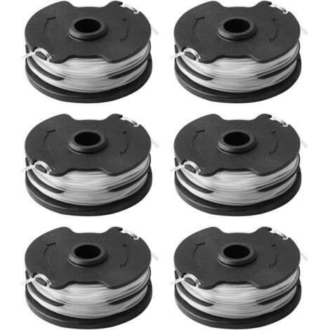 6 Ersatz-Drahtspulen, kompatibel mit Parkside PRTA 20-Li A1/B2/C3, PRT 300 A1, PRT 50 A3, 1,65 mm, 10 m Schnittlänge für 550 A1/A3, TA 20-Li, C3 - IAN 365589 (1/5)