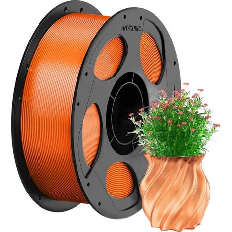 Filamento Anycubic PETG Arancione Traslucido 1 kg (1/4)