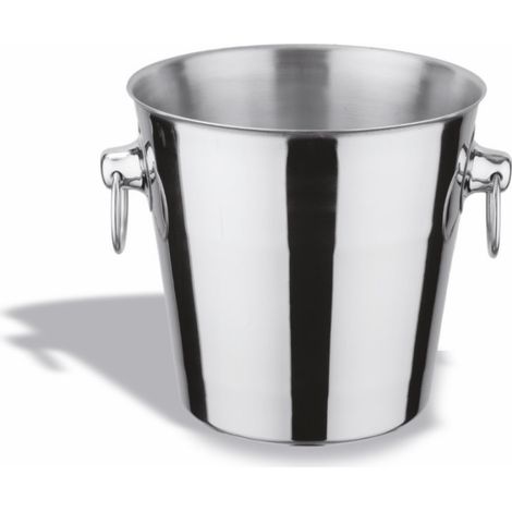 Seau à Champagne Inox avec Anneaux Ø 20 cm - Pujadas