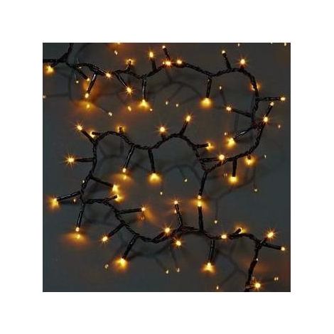 Hellum LED-Lichterkette LED-Snake-Light 448-tlg. warmweiß schwarzes Kabel (1/5)