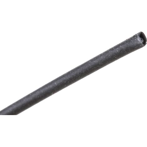 Gaine thermorétractable 3M, Dia. 1.2mm Noir rétreint 2:1, 12m ( Prix pour 1 )