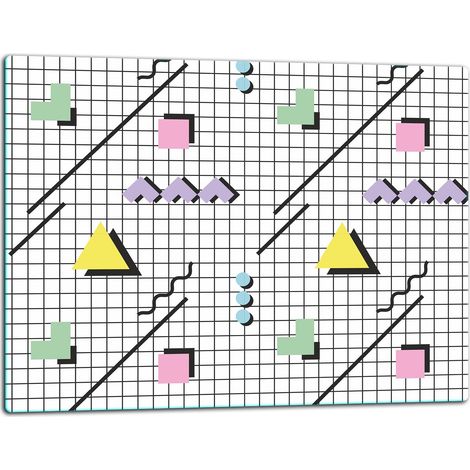 Planche à découper en verre mosaïque 52x40 (1/5)