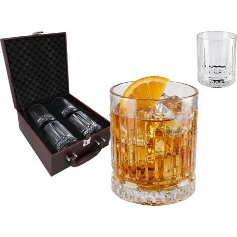Set di 4 bicchieri da whisky