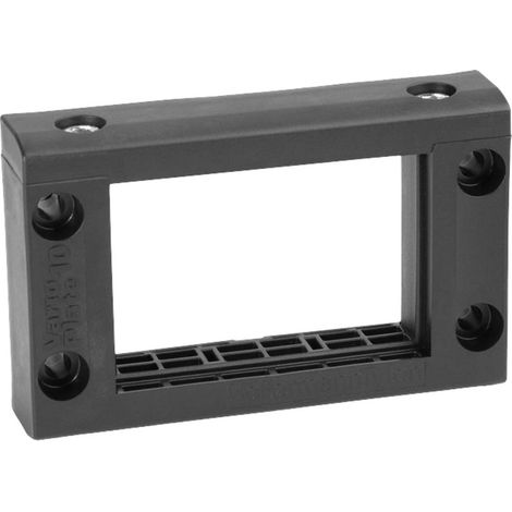 HellermannTyton VarioPlate-10Frame-PL-BK Cadre pour passe-câbles sans halogène Polyamide 6.6 noir 1 pc(s)