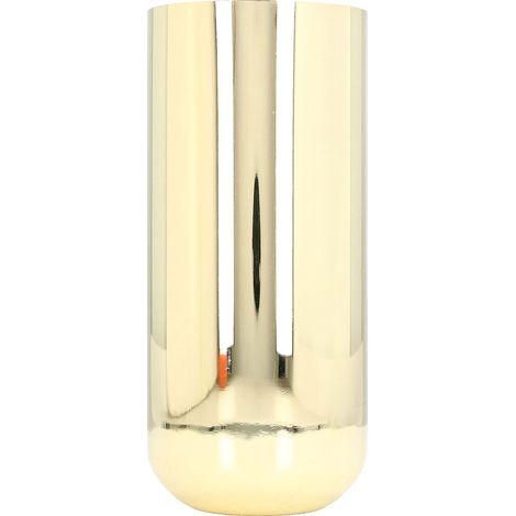 Vase Cylindrique en Acier Inoxydable Doré pour Décoration Florale - Mariage et Maison (1/5)