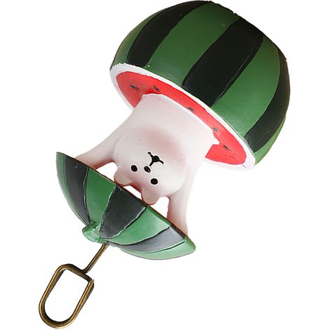 Pince-notes décoratif en résine, support photo avec pince pour bureau, ours, fixation murale ou pose libre, accessoire de rangement pour maison et bureau, 1 pièce. (1/5)