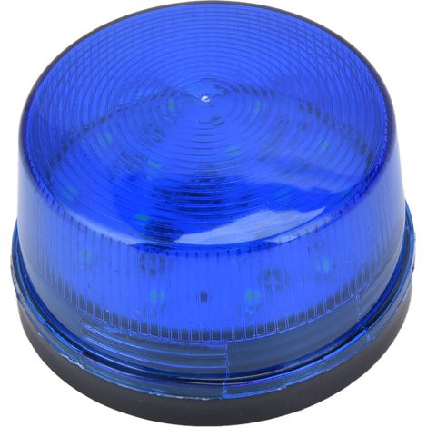 Feu stroboscopique LED pour voiture, camions et bus, 15 LED, 12 V CC, 5 W, bleu. (1/5)