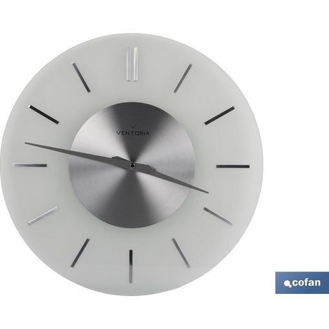 Orologio da Parete Ø40cm Modello Tempio in Cristallo (1/2)