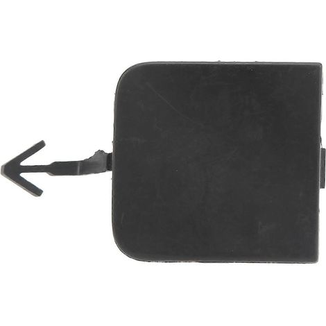 Cache-barre de remorquage de pare-chocs avant 7414XX Noir, remplacement pour Citroën C5 X7 (1/5)