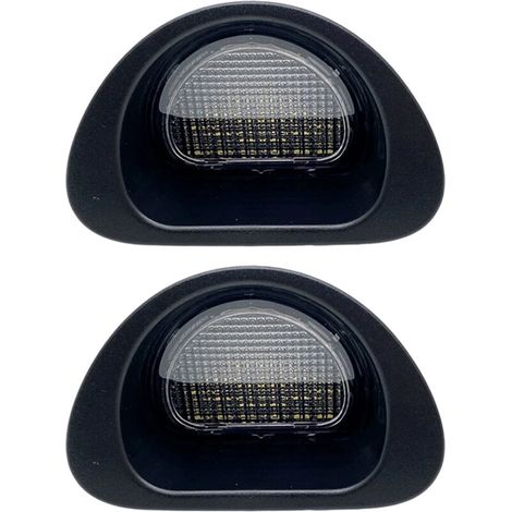 2 pièces lumière de plaque d'immatriculation LED pour Peugeot 107 MK1 2005-2014 citr.oën C1 2005-2014 (1/5)
