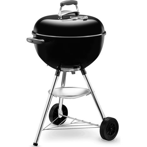 Weber – Barbecue à charbon 47 cm – Grille en acier chromé – Clapet d'aération en aluminium pour contrôle de température – Construction en acier émaillé (1/5)