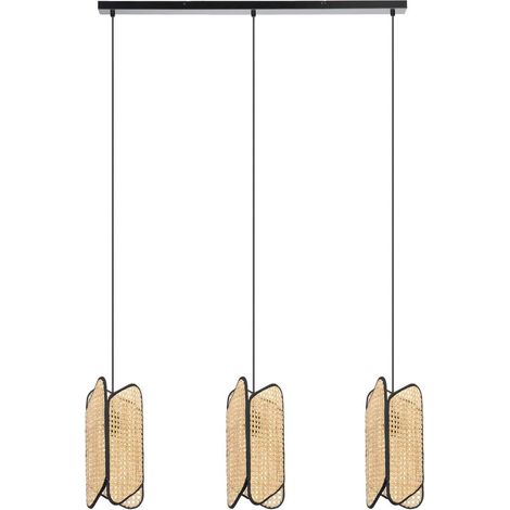 Pendellampa "Bassiola " aus trä für vardagsrum / matsal von Lucande