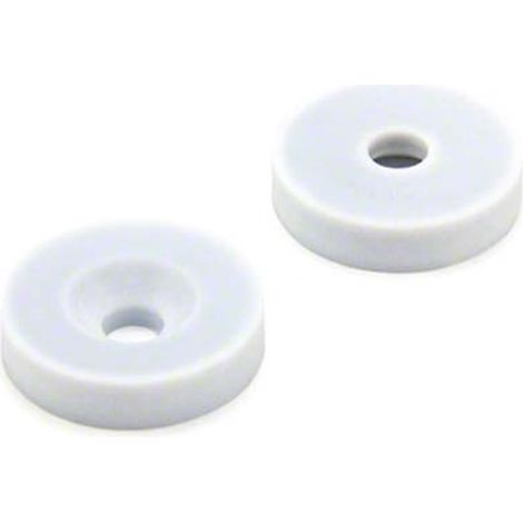 Magneta Neodimio Rivestito Ptfe Per Arti, Mestieri, Produzione Di Modelli, Fai -Da -Te, Hobby, Ufficio E Casa - 26,4mm Dia x 6,2mm Di Spessore x 6,2mm C/Lavandino - 6kg Pull - South