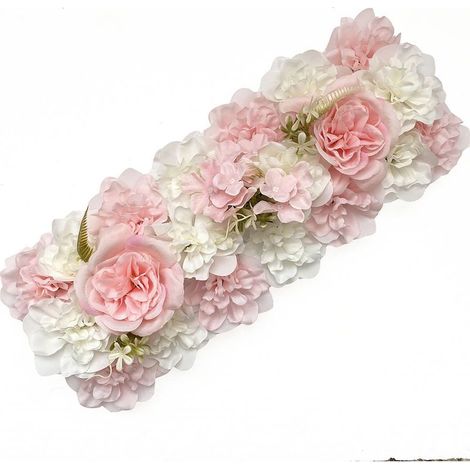 Fleurs soie – Rose clair – Décoration cérémonie – Fond écran – Mariage (1/5)