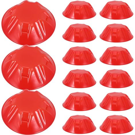 Lot de 20 capuchons de protection en plastique pour détecteurs de fumée, protection contre la poussière pour détecteurs d'incendie dans la cuisine, le restaurant et la maison (1/5)