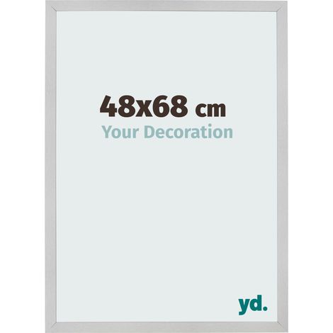 yd. - Cadre photo 48x68 - Acier Inoxydable - MDF - Bologna (1/5)