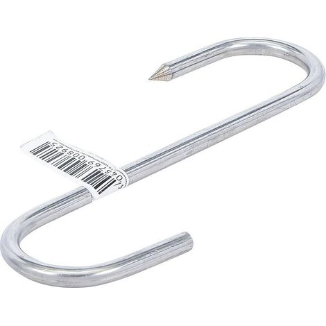 Crochet de Boucherie 160 mm - Acier Inoxydable - Résistant et Hygiénique, Pro - D-Work (1/5)