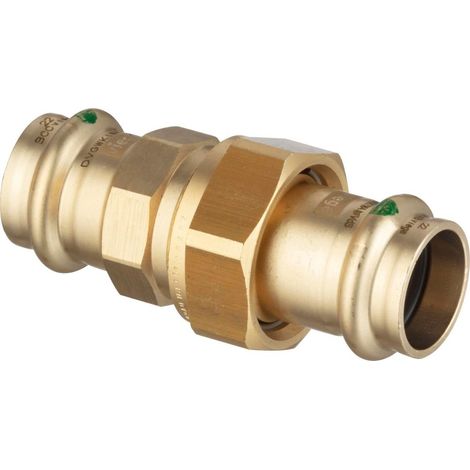 Viega Racor Profipress Sanpress, d 42mm Bronce rojo o bronce de silicio, Latón Modelo 2260, 132446