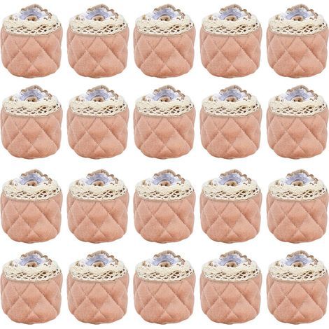 20 pièces couvre-jambes de meubles couvre flanelle dentelle épaissie jambes de chaise protecteurs de sol résistant à l'usure (1/5)