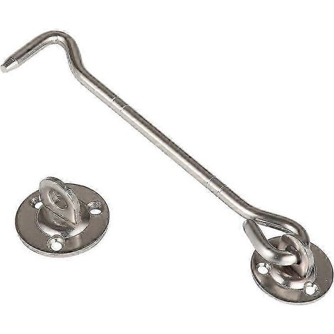 Loquet auto-agrippant robuste compatible avec portail de cabanon, porte de garage, fenêtre, ferme-porte multifonctionnel, armoire - XN (1/5)