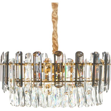 Chandelier MANTARO Glass Gold (1/5)