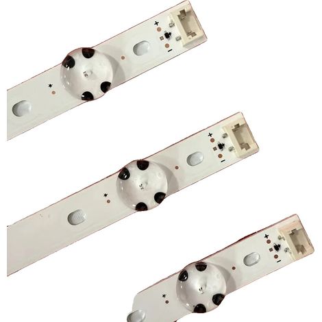 LED-Hintergrundbeleuchtungsstreifen, 840 mm lang, kompatibel mit verschiedenen TV-Modellen, dimmbar, Aluminium-Material, weniger als 60 Lumen (1/5)