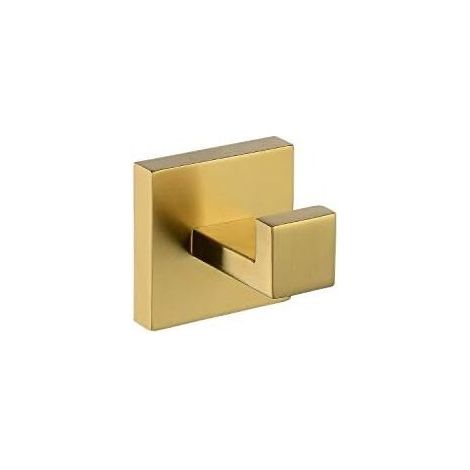 (Gold) Matte Towel Hook, 304 Stainless Steel Coat Hook, Towel Rack, Modern Industrial Style Bathroom Wall Hook