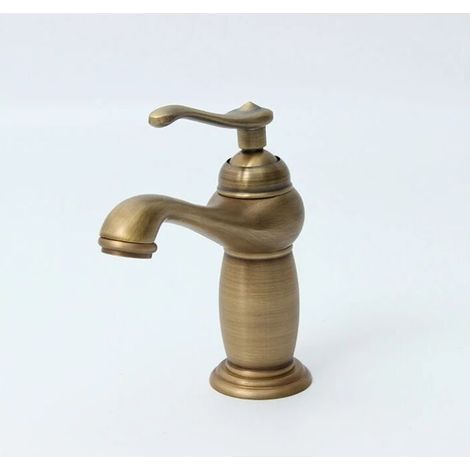 Thermostatic Mixer Tap, Brass Shower Mixer Tap, Single Outlet, Hot and Cold Water Mixing, Wall Mounted (1/4)