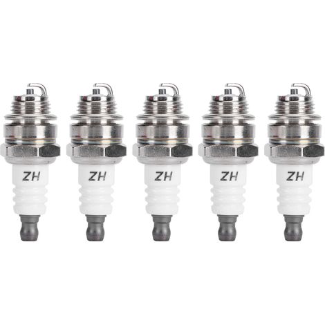 Set di 5 candele L7T – compatibili con BM6A BPMR7A RCJ6Y RCJ7Y WSR5F – 33-49cc – tosaerba/soffiatore