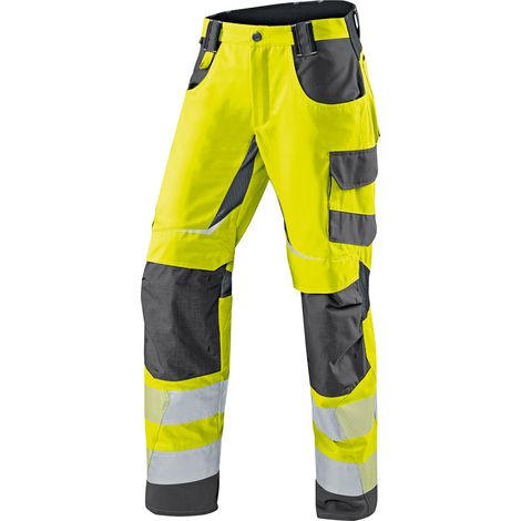 Kübler Sommerhose REFLECTIQ PSA 2 warngelb/anthrazit Gr. 46 (1/2)