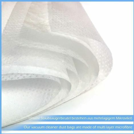 10 sacs pour aspirateur Rowenta ZR200540, ZR200720, RO64xx, RO63xx, RO68xx, RO39x (1/3)